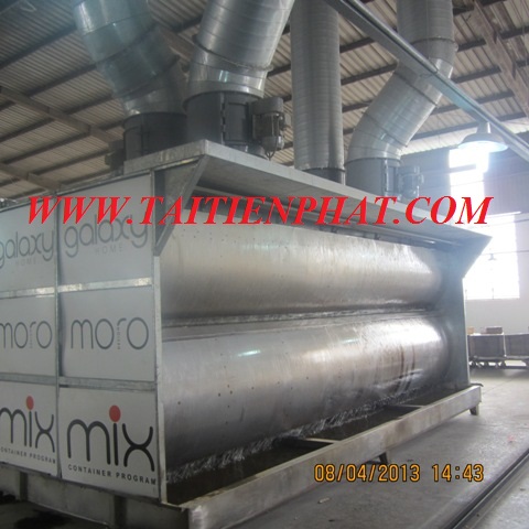 Phòng hút bụi sơn 2 màng nước